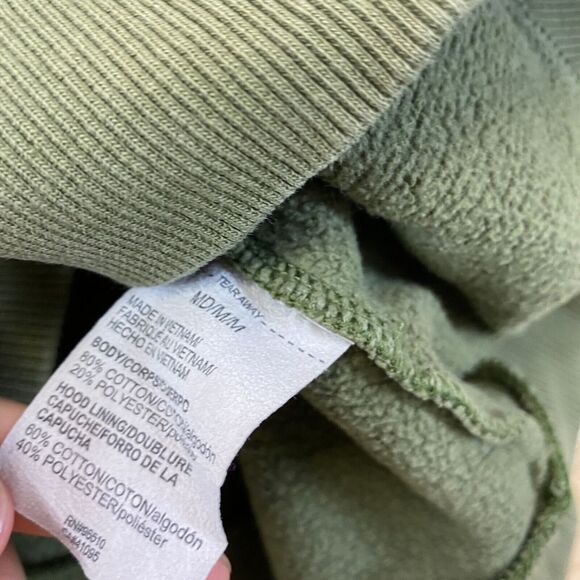 Under Armour Sweatshirt Medium Green Hoodie Pullover Outdoor Tech Camo - Picture 9 of 13